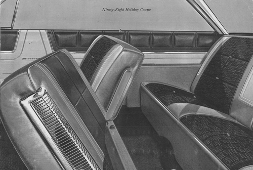 1961 Oldsmobile Ninety-Eight Holiday Coupe 2-Door Hardtop Trim 375 Complete Interior