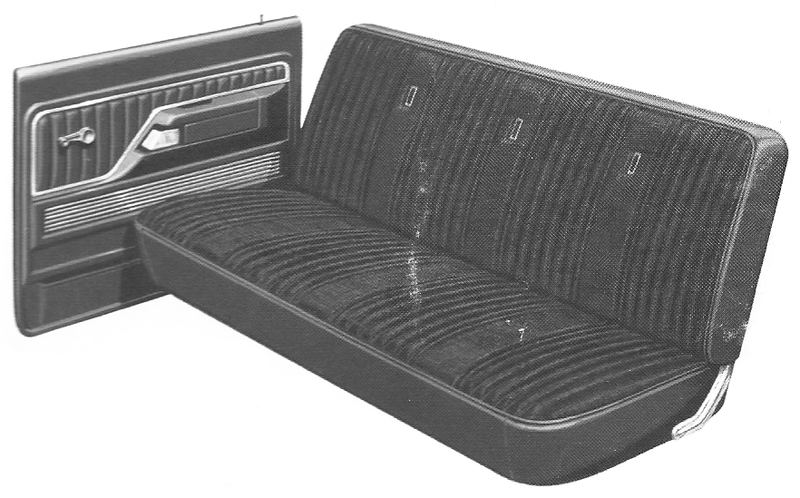 1977 Ford Ranger XLT Pickup Trim CD Complete Interior