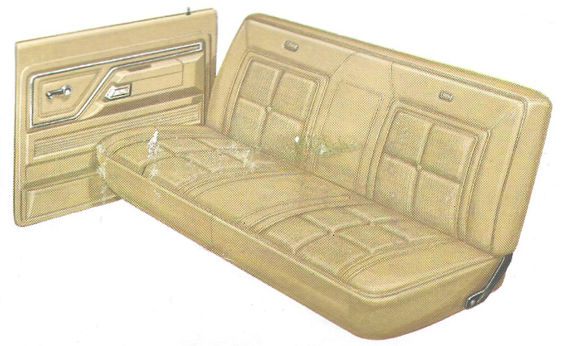 1977 Ford Ranger XLT Pickup Trim KU Complete Interior