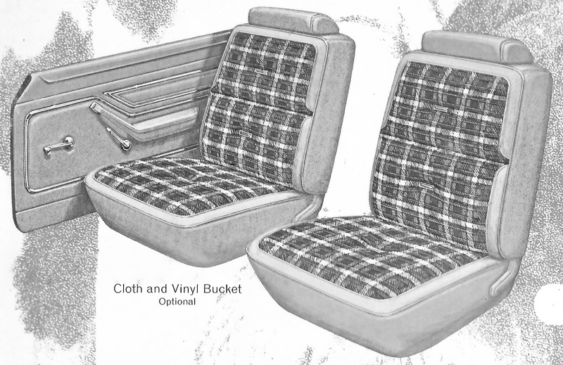 1976 Ford Pinto 3-Dr Runabout Trim DU Complete Interior