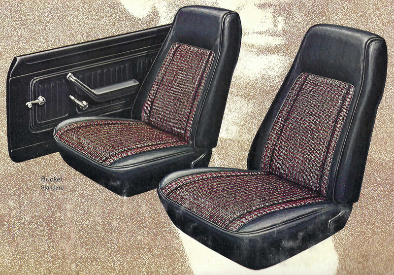1976 Ford Pinto 2-Door Sedan Trim GA Complete Interior