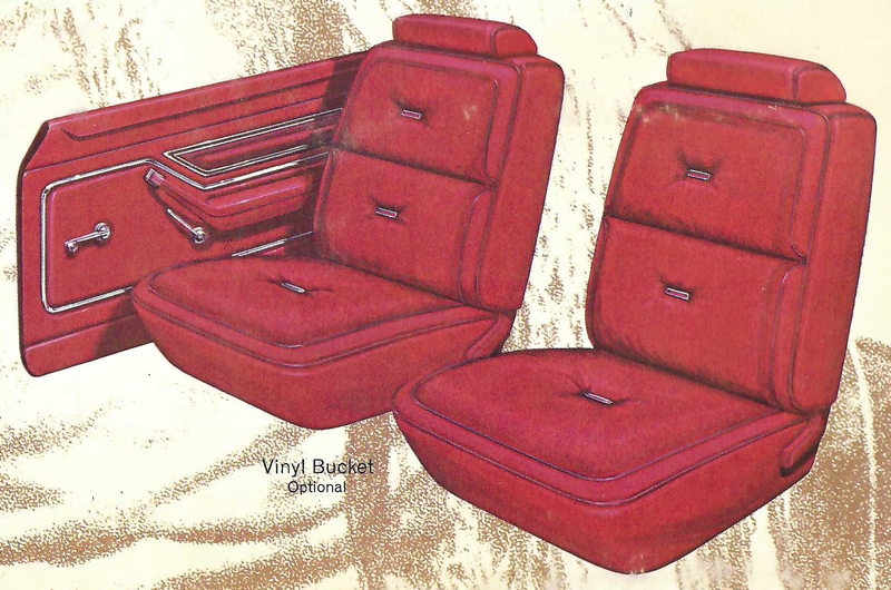 1976 Ford Pinto 3-Dr Runabout Trim HD Complete Interior
