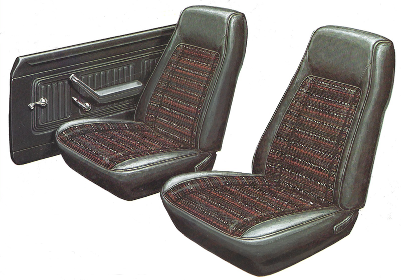 1977 Ford Pinto 2-Door Sedan Trim GA Complete Interior