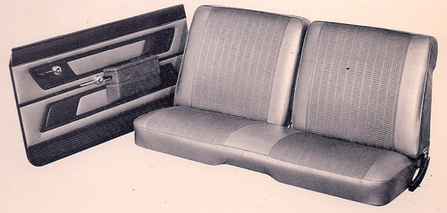 1968 AMC Rambler American 440 4-Door Sedan Trim 843C Complete Interior