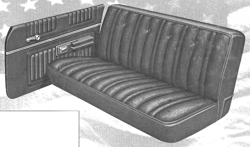 1976 Ford Ranchero 500 Trim CZ Complete Interior