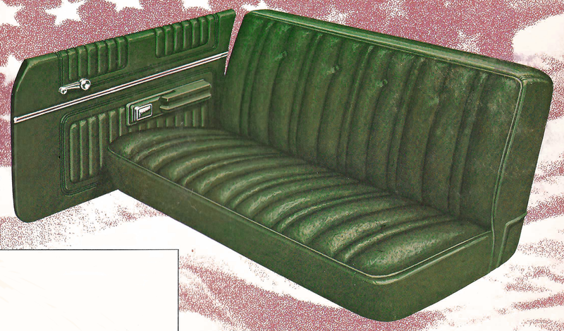 1976 Ford Ranchero Squire Trim CG Complete Interior