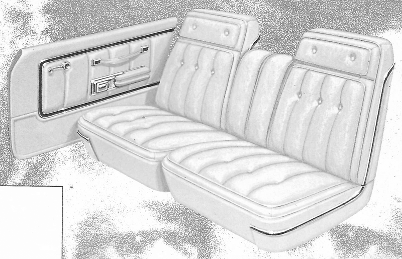 1976 Ford Ranchero 500 Décor Group Trim G9 Complete Interior
