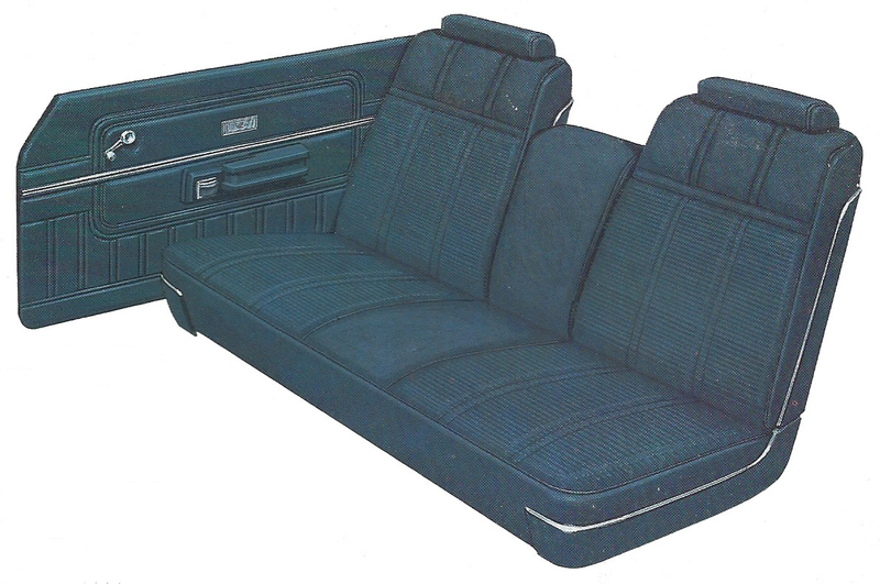 1977 Ford Ranchero 500 Pickup Trim LB Complete Interior