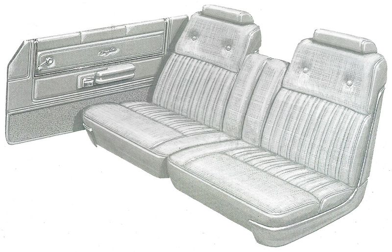 1977 Ford Ranchero GT Pickup Trim ES Complete Interior