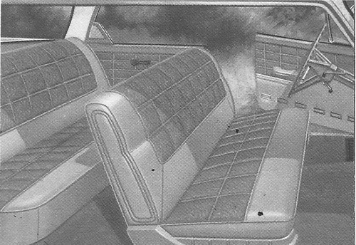 1960 Edsel Ranger 4-Door Hardtop Trim 15 Complete Interior