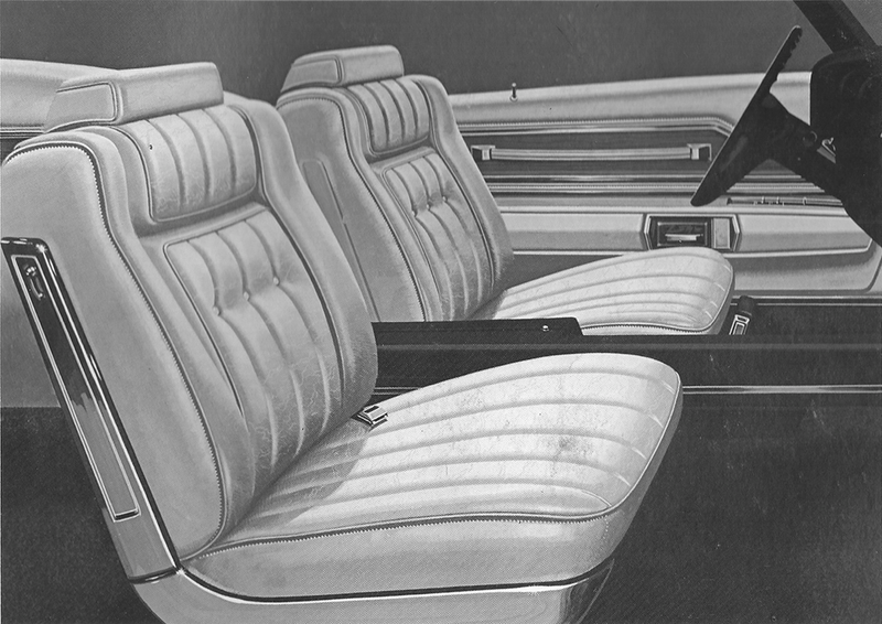 1973 Buick Riviera Hardtop Coupe Trim 476 Complete Interior