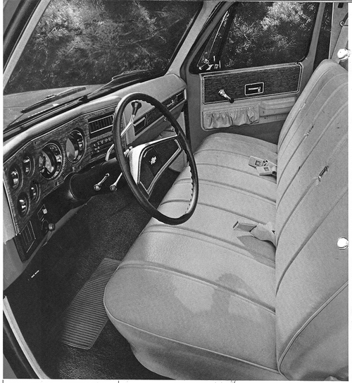 1976 Chevrolet C/K Silverado Pickup Trim XDD1 Complete Interior