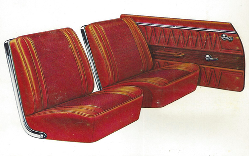 1962 Buick Special Convertible Trim 79 Complete Interior