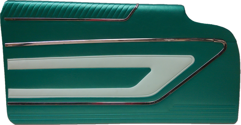 1959 Pontiac Star Chief 2-Door Sports Sedan Trim 231 Door Panels