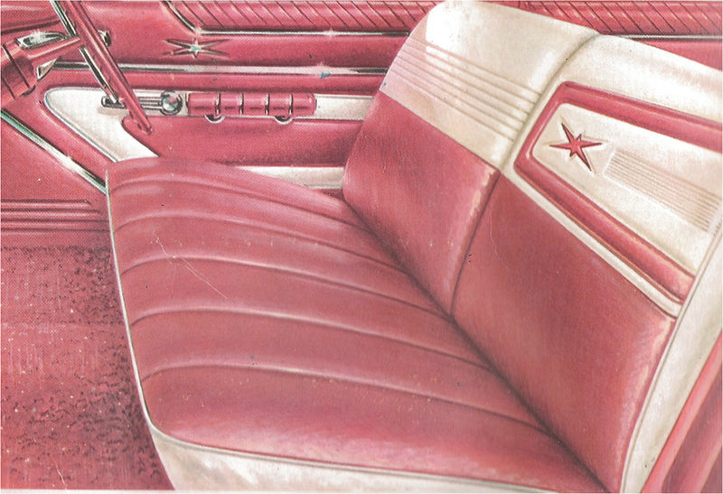 1959 Pontiac Star Chief 4-Door Vista Hardtop Trim 250 Complete Interior