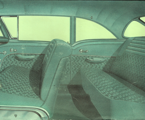 1957 Oldsmobile Super 88 2-Door Sedan Trim 382 Complete Interior