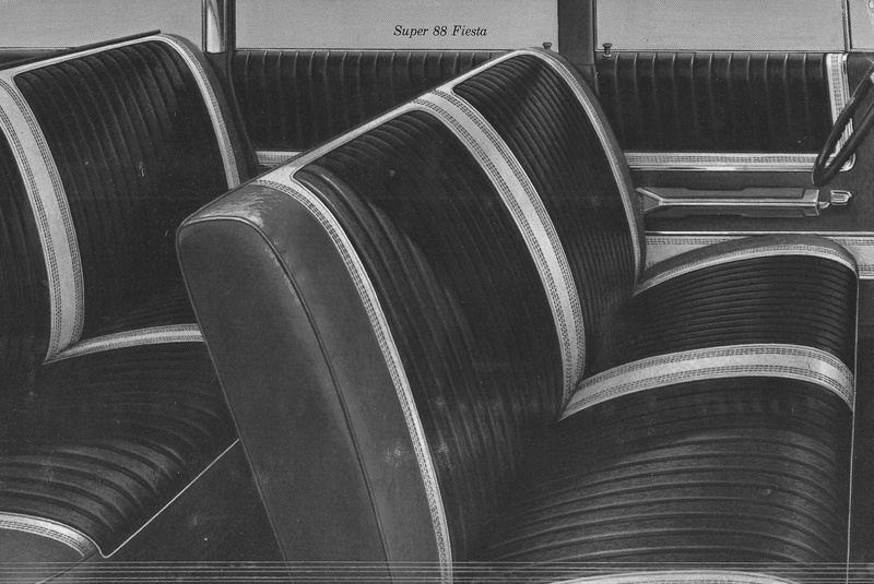 1961 Oldsmobile Super 88 Fiesta Station Wagon Trim 390 Complete Interior