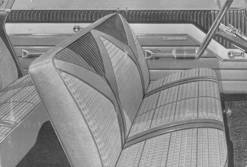 1961 Oldsmobile Super 88 Holiday Sedan 4-Door Hardtop Trim 343 Complete Interior