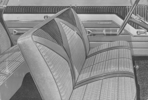 1961 Oldsmobile Super 88 Holiday Sedan 4-Door Hardtop Trim 345 Complete Interior