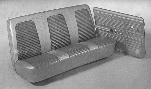 1964 Pontiac Tempest Custom Safari Station Wagon Trim 09 Complete Interior