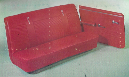 1964 Pontiac Tempest Safari Station Wagon Trim 07 Complete Interior