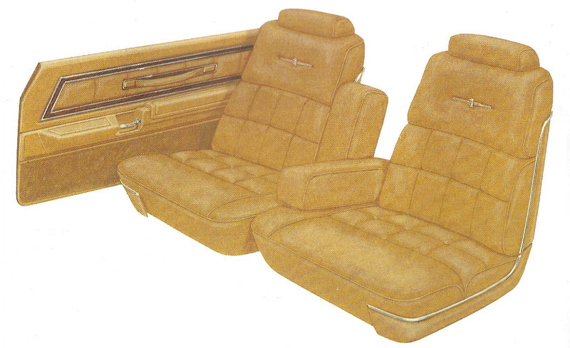 1978 Ford Thunderbird 2-Door Hardtop Trim TT Complete Interior