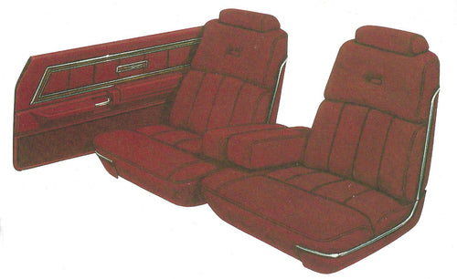 1978 Ford Thunderbird 2-Door Hardtop Trim RE Complete Interior