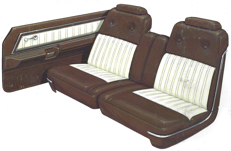 1977 Ford Thunderbird 2-Door Hardtop Trim F3 Complete Interior