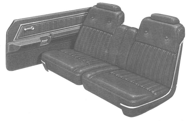 1978 Ford Thunderbird 2-Door Hardtop Trim E5 Complete Interior