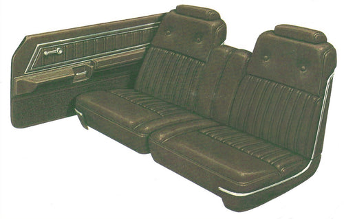 1978 Ford Thunderbird 2-Door Hardtop Trim EZ Complete Interior