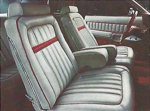 1977 Ford Thunderbird 2-Door Hardtop Trim QS Complete Interior