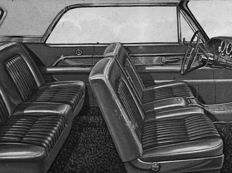 1962 Ford Thunderbird 2-Door Hardtop Trim 54 Complete Interior