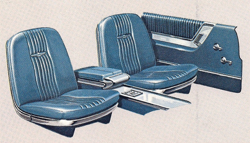 1964 Ford Thunderbird Convertible Trim 72 Complete Interior