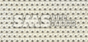 1966 Cadillac Sedan de Ville White Perforated Leather